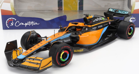 Solido Mclaren F1  Mcl36 Mercedes Team Mclaren N 3 Australian Gp 2022 Daniel Ricciardo 1:18 Oranžová Světle Modrá