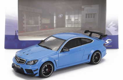 Solido Mercedes benz C-class C63 Amg Black Series 2012 1:43 Blue