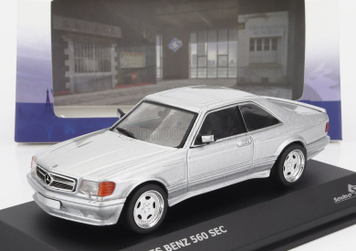 Solido Mercedes benz S-class 560sec Amg (c126) Wide Body 1990 1:43 Silver