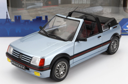Solido Peugeot 205 Cti Mki (gti) 1.6 Cabriolet 1989 1:18 Světle Modrá Met