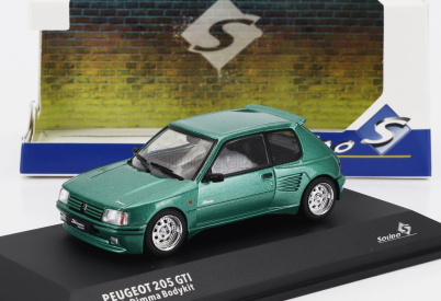 Solido Peugeot 205 Gti Dimma Body Kit 1992 1:43 Zelená