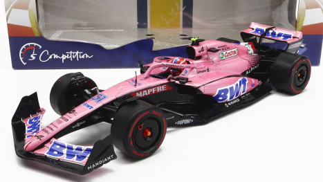 Solido Renault F1 A522 Team Alpine Bwt N 31 Saudi Arabia Gp 2022 Esteban Ocon 1:18 Pink