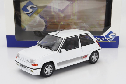 Solido Renault R5 Gt Turbo Mkii 1989 1:18 Bílá