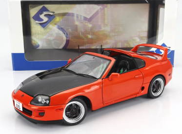 Solido Toyota Supra Mkiv (a80) Coupe Streetfighter 1993 1:18 Oranžová Černá