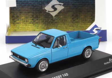 Solido Volkswagen Caddy Pick-up 1982 1:43 Blue