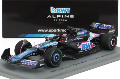 Spark-model Alpine F1  A524 Team Bwt Alpine N 31 Canada Gp 2024 Esteban Ocon 1:43 Černá Modrá Růžová