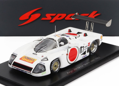 Spark-model Argo Jm19b 1850cc S4 Turbo Team Lucky Strike N 117 24h Le Mans 1987 Martin Schanche - Will Hoy - Robin Smith 1:43 Bílá