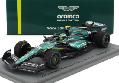 Spark-model Aston martin F1  Amr24 Team Aramco Cognizant N 14 Canada Gp 2024 Fernando Alonso 1:43 Zelená Černá