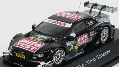 Spark-model Audi A5 Rs5 Team Audi Sport Phoenix N 2 Season Dtm 2014 Timo Scheider 1:43 Černá Šedá