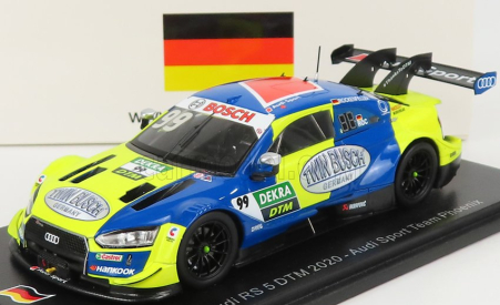 Spark-model Audi A5 Rs5 Team Audi Sport Phoenix N 99 Season Dtm 2020 M.rockenfeller 1:43 Modrá Zelená