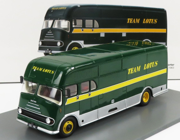 Spark-model Bedford Truck Team Lotus Car Transporter 1961 1:43 Zelená Žlutá Stříbrná