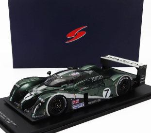 Spark-model Bentley Speed 8 4.0l Turbo V8 Team Bentley N 7 Winner 24h Le Mans 2003 Tom Kristensen - Rinaldo Capello - Guy Smith 1:18 Green Met