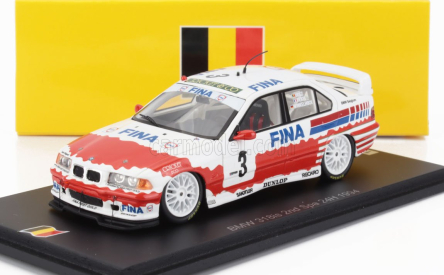 Spark-model BMW 3-series 318is Team Bmw Fina Bastos N 3 2nd 24h Spa 1994 Joachim Winkelhock - Marc Duez - Alain Ferte 1:43 Červená Bílá