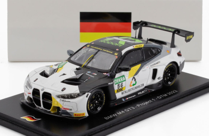 Spark-model BMW 4-series M4 Gt3 N 56 Project Dtm 2023 Sandro Holzem 1:43 Bílá Černá