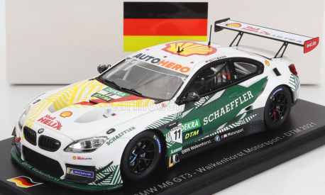Spark-model BMW 6-series M6 Gt3 Team Walkenhorst Motorsport N 11 Dtm Season 2021 M.wittmann 1:43 Bílá Zelená Černá