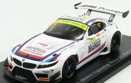 Spark-model BMW Z4 Gt3 Team Modena Engineering N 17 Fia World Cup Macau 2016 Ricky Capo 1:43 Bílá