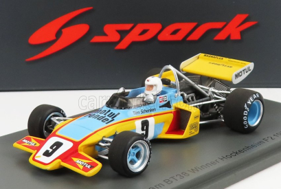 Spark-model Brabham F2  Bt38 N 39 Winner Hockenheim Gp 1972 T.schenker 1:43 Žlutá Světle Modrá