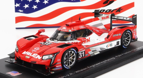 Spark-model Cadillac Dpi-v.r 5.5l V8 Team Whelen Engineering N 31 12h Sebring 2021 F.nasr - M.conway - P.derani 1:43 Červená Bílá