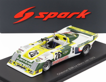 Spark-model Chevron B36 2.0l S4 Team Societe Racing N 26 24h Le Mans 1979 Michel Dubois - Marc Menant - Pierre Francoise Rousselot 1:43 Bílá Černá Žlutá
