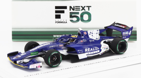 Spark-model Dallara Sf23 Trd 01f Team Realize Corporation Kondo Racing N 4 Super Formula Season 2024 Kazuto Kotaka 1:43 Modrá Bílá