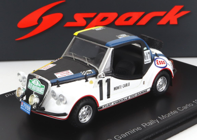Spark-model Fiat 500 Amine N 11 Rally Montecarlo 1969 R.f.dulbecco - Y.le Graverend 1:43 Bílá Černá