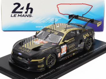 Spark-model Ford usa Mustang Gt3 Coyote 5.4l V8 Team Proton Competition N 88 3rd Lmgt3 Class 24h Le Mans 2024 Giorgio Roda - Mikkel Overgaard Pedersen - Dennis Olsen 1:43 Černé Zlato