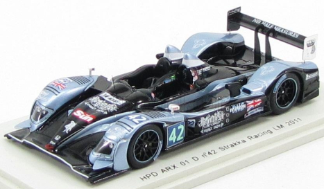 Spark-model HPD Arx 01 D Strakka Racing N 42 24h Le Mans 2011 N.leventis - D.watts - J.kane 1:43 Černá Světle Modrá Met