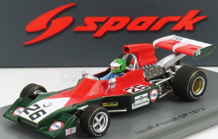 Spark-model Iso rivolta F1  Ir N 26 French Gp 1973 H.pescarolo 1:43 Zelená Červená