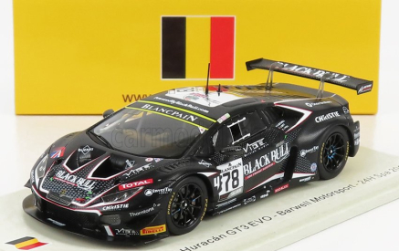 Spark-model Lamborghini Huracan Gt3 Evo Team Barwell Motorsport N 78 24h Spa 2019 J.pull - J.witt - S.mitchell 1:43 Black