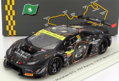 Spark-model Lamborghini Huracan Gt3 Team Fff Racing N 55 Fia Gt World Cup Macau 2016 A.couto 1:43 Black