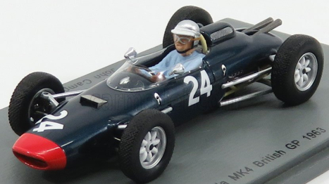 Spark-model Lola F1  Mkiv English Gp 1963 J.c.jones 1:43 Modrá Červená