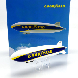 Spark-model Luftschiffbau zeppelin Dirigeable - Dirigibile - Goodyear Blimp 1:400 Bílá Modrá Žlutá