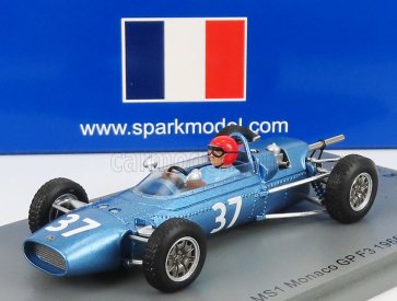 Spark-model Matra simca F3  Ms1 37 Monaco Gp 1965 J.p.jaussaud 1:43 Velmi Světle Modrá