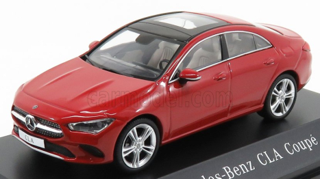 Spark-model Mercedes benz Cla-class Coupe (c118) 2019 1:43 Jupiter Red