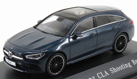 Spark-model Mercedes benz Cla-class Shooting Brake (x118) 2019 1:43 Denim Blue Met