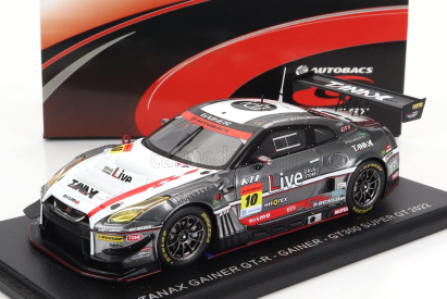 Spark-model Nissan Gt-r Team Gainer Tanax N 10 Gt300 Super Gt 2022 R.tomita - R.okusa 1:43 Bílá Šedá