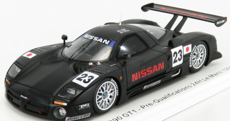 Spark-model Nissan R390 Gt1 3.5l Turbo N 23 Pre-qualifications 24h Le Mans 1997 K.hoshino - E.comas - M.kageyama 1:43 Black