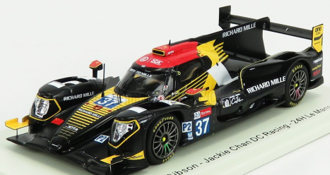 Spark-model Oreca 07 Gibson Team Jackie Chan Dc Racing N 37 24th Le Mans 2020 G.aubry - W.stevens - H.p.tung 1:43 Černá Žlutá