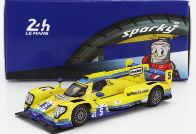 Spark-model Oreca Gibson 07 Gk428 4.2l V8 Team Penske N 5 24h Le Mans 2022 D.cameron - E.collard - F.nasr 1:64 Žlutá