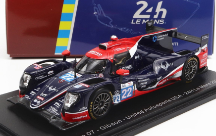 Spark-model Oreca Gibson 07 Gk428 4.2l V8 Team United Autosports Usa N 22 24h Le Mans 2022 P.hanson - F.albuquerque - W.owen 1:43 Černá Červená