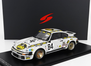 Spark-model Porsche 911 934 3.0l F6 Turbo Team Anne-charlotte Verney N 84 24h Le Mans 1979 A.c.verney - R.metge - P.bardinon 1:18 Světle Šedá