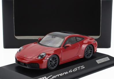 Spark-model Porsche 911 992-2 Carrera 4 Gts Coupe 2024 1:43 Red