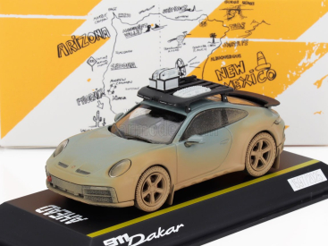 Spark-model Porsche 911 992 Dakar N 00 Ahead Coupe 2024 1:43 Zelený Odstín