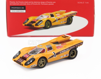 Spark-model Porsche 917k Team Gunston Coca-cola N 1 9h Kyalami 1970 Richard Attwood - John Love 1:64 Orange