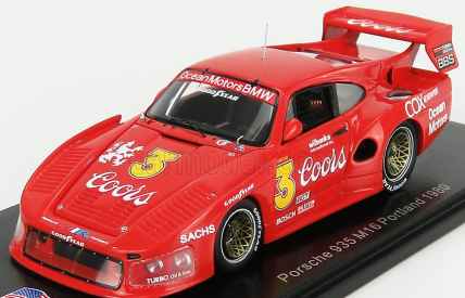 Spark-model Porsche 935 N 3 Sears Point 1980 J.busby 1:43 Red