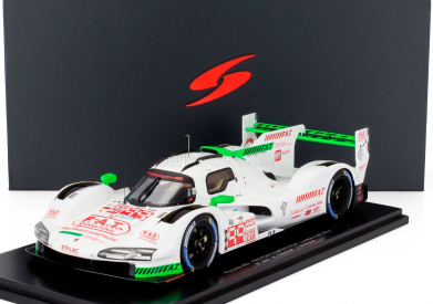 Spark-model Porsche 963 9rd 4.6l Turbo V8 Team Proton Competition N 99 24h Le Mans 2024 Neel Jani - Harry Tincknell - Julien Andlauer 1:18 Bílá Zelená