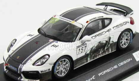 Spark-model Porsche Cayman Gt4 N 157 Clubsport 2015 J.marschlich - L.d.arnold 1:43 Bílá Černá