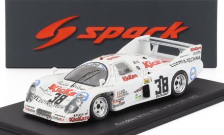 Spark-model Rondeau M382 3.3l V8 Team Bussi N 38 24h Le Mans 1982 Christian Bussi - Pascal Witmeur - Bernard De Dryver 1:43 Bílá