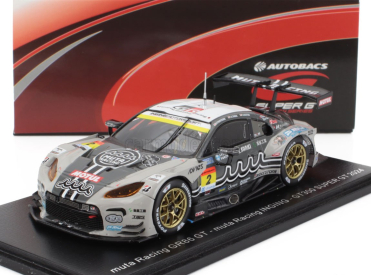 Spark-model Toyota Gr86 Gt Team Muta Inging Racing N 2 Gt300 Class Super Gt 2024 Yuui Tsutsumi - Hibiki Taira 1:43 Stříbrná Černá