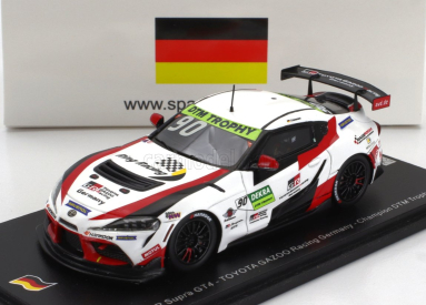 Spark-model Toyota Supra Gr Gt4 Team Toyota Gazoo Racing N 90 Europe Champion Dtm Trophy 2022 Tim Heinemann 1:43 Bílá Červená Černá